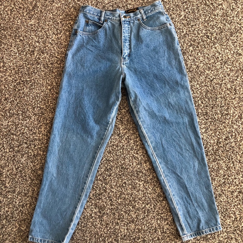 Vintage High Rise Denim Jeans